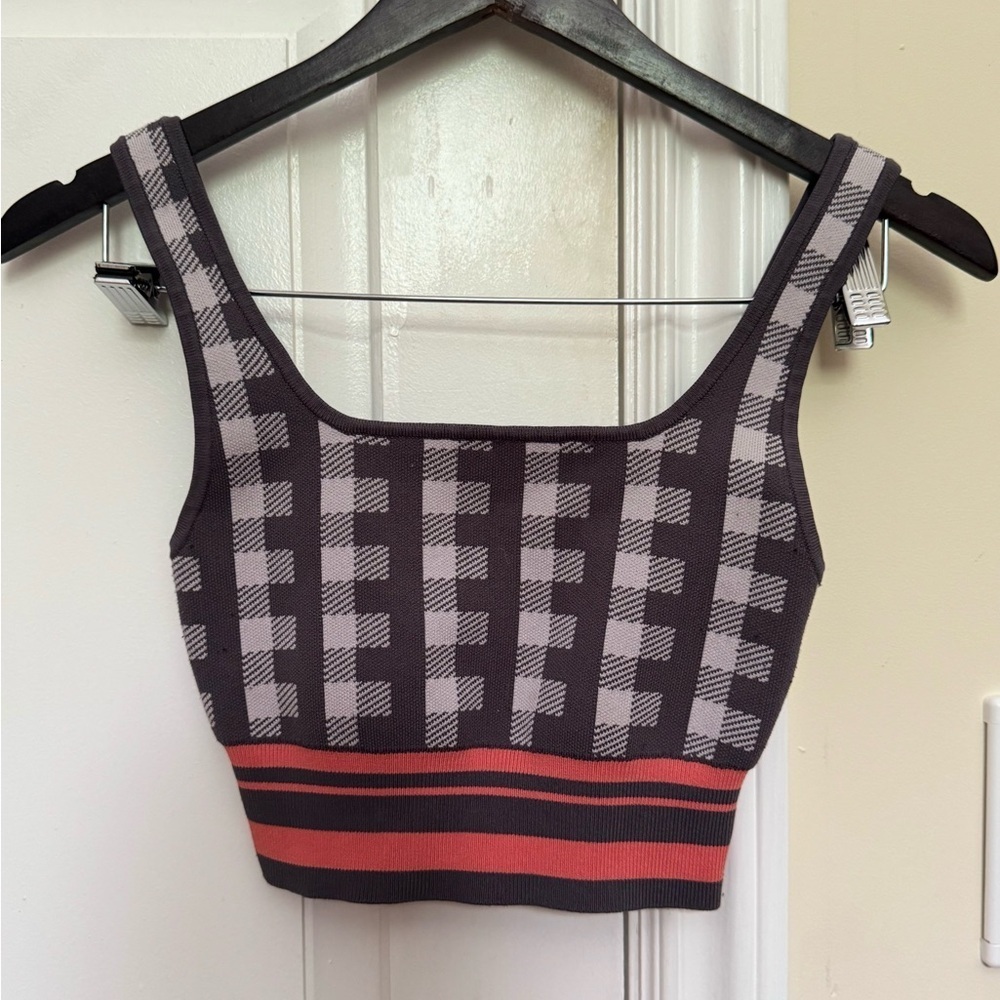 ARITZIA BABATON Sculpted Knit Crop Tank Top (XS) - Picture 1 of 5